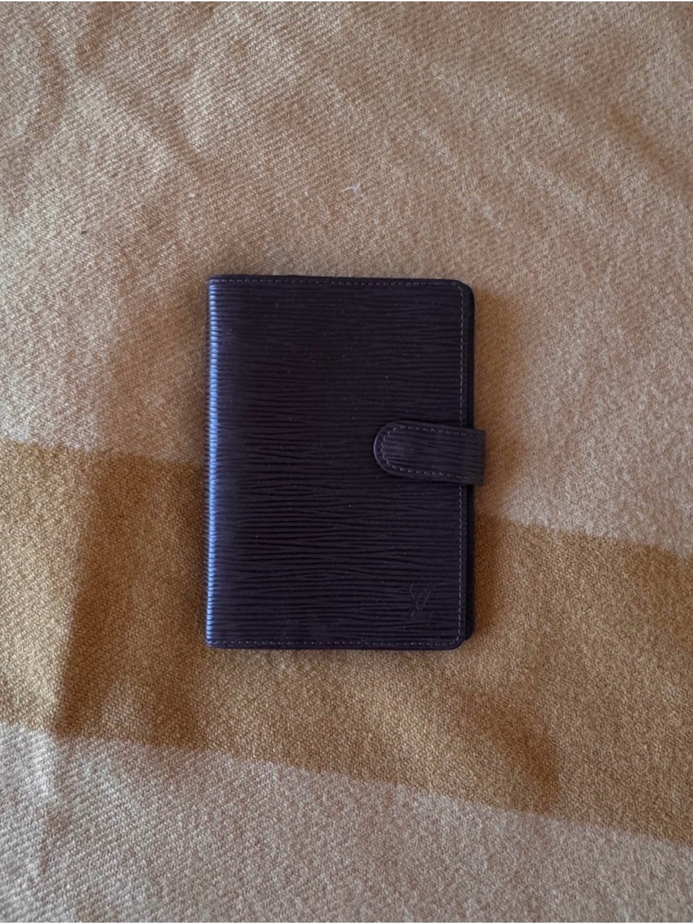 Louis Vuitton Mocha Epi Leather Organizer Cover